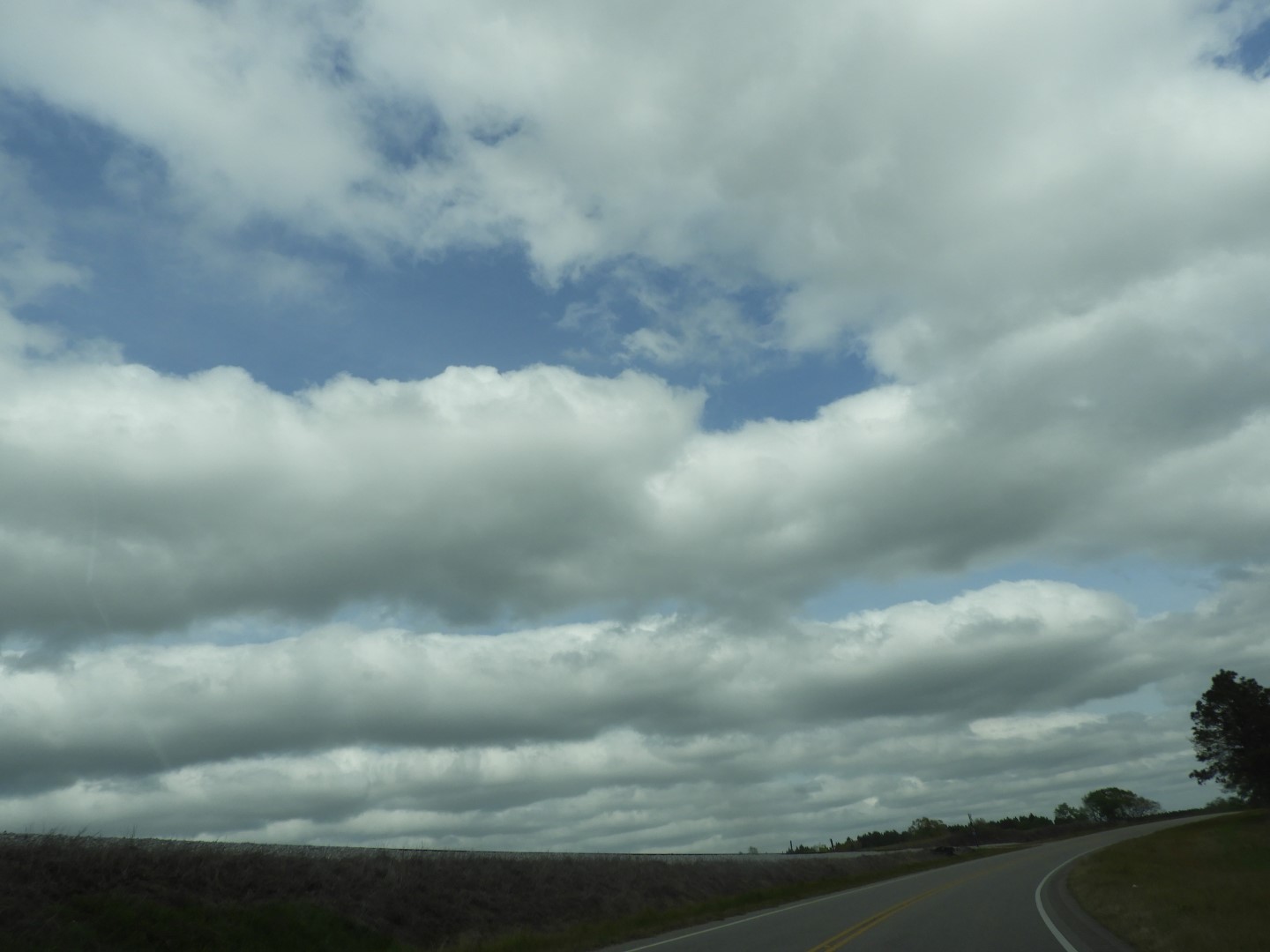 Hotdog-shaped Clouds between Troy and Tuskegee AL AL  4 of  4 (#2776)