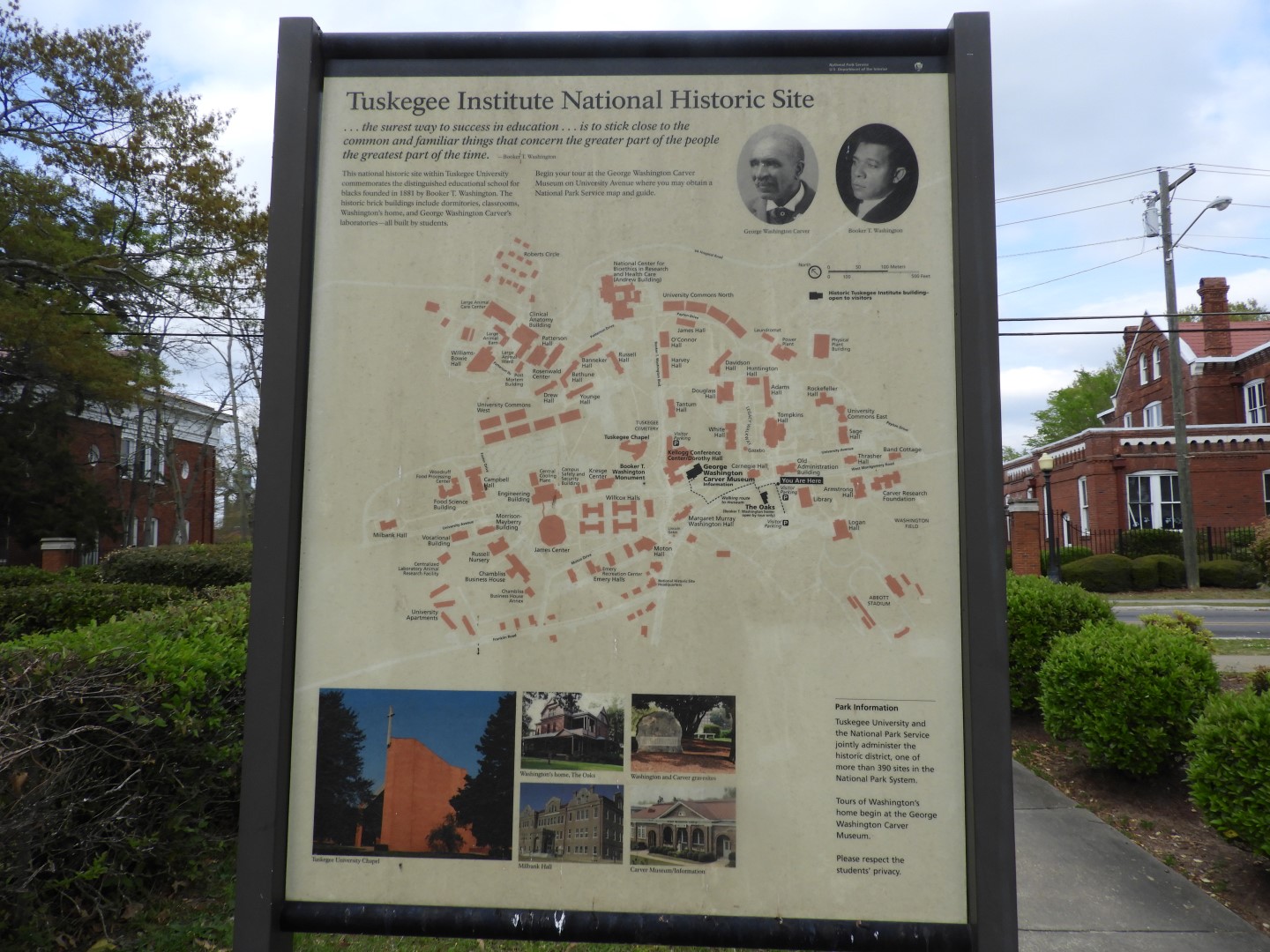Tuskegee Institute National Park in Tuskegee AL  2 of  2 (#2780)