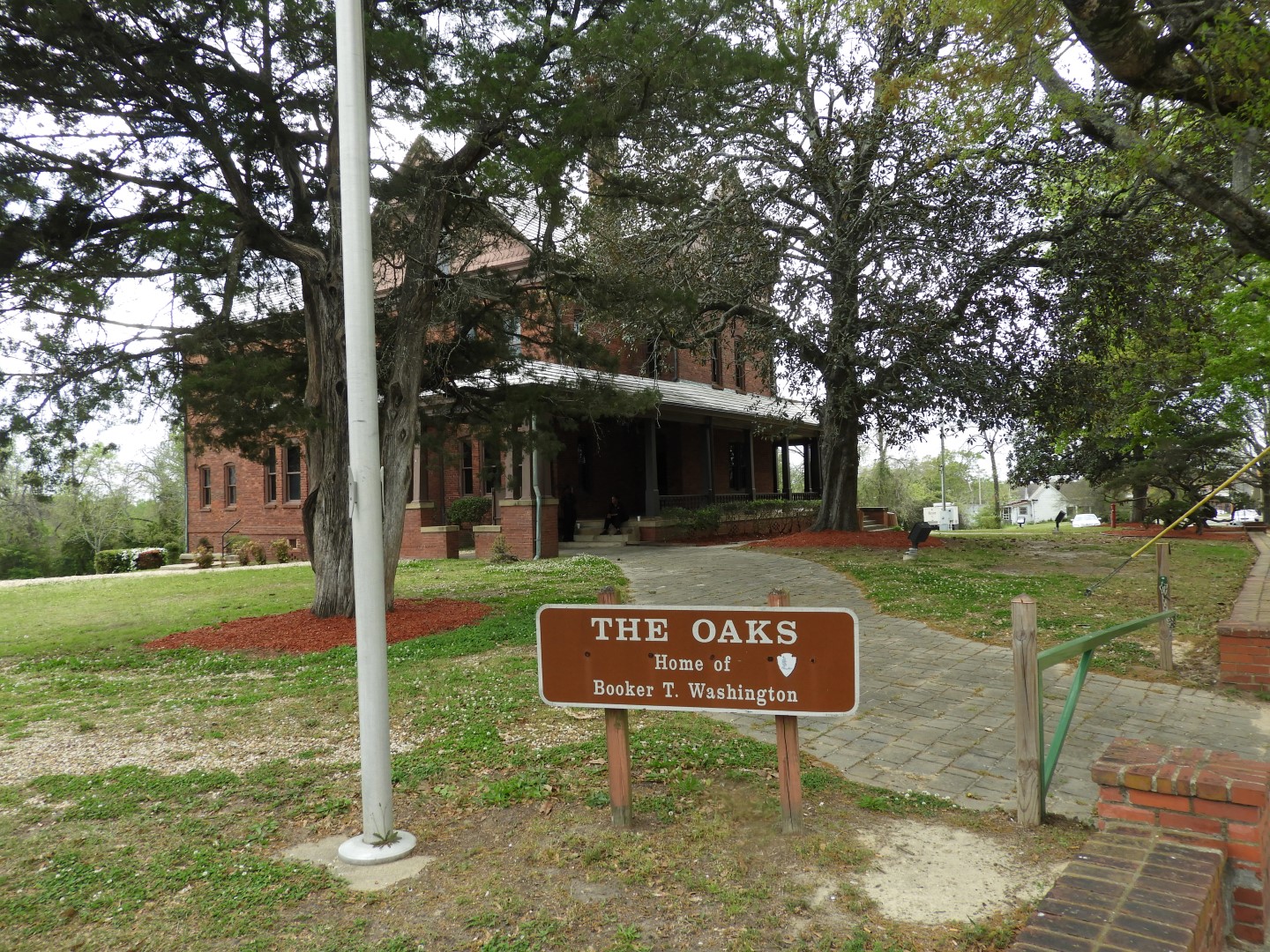 Home of Booker T Washington in Tuskegee AL  2 of  2 (#2782)