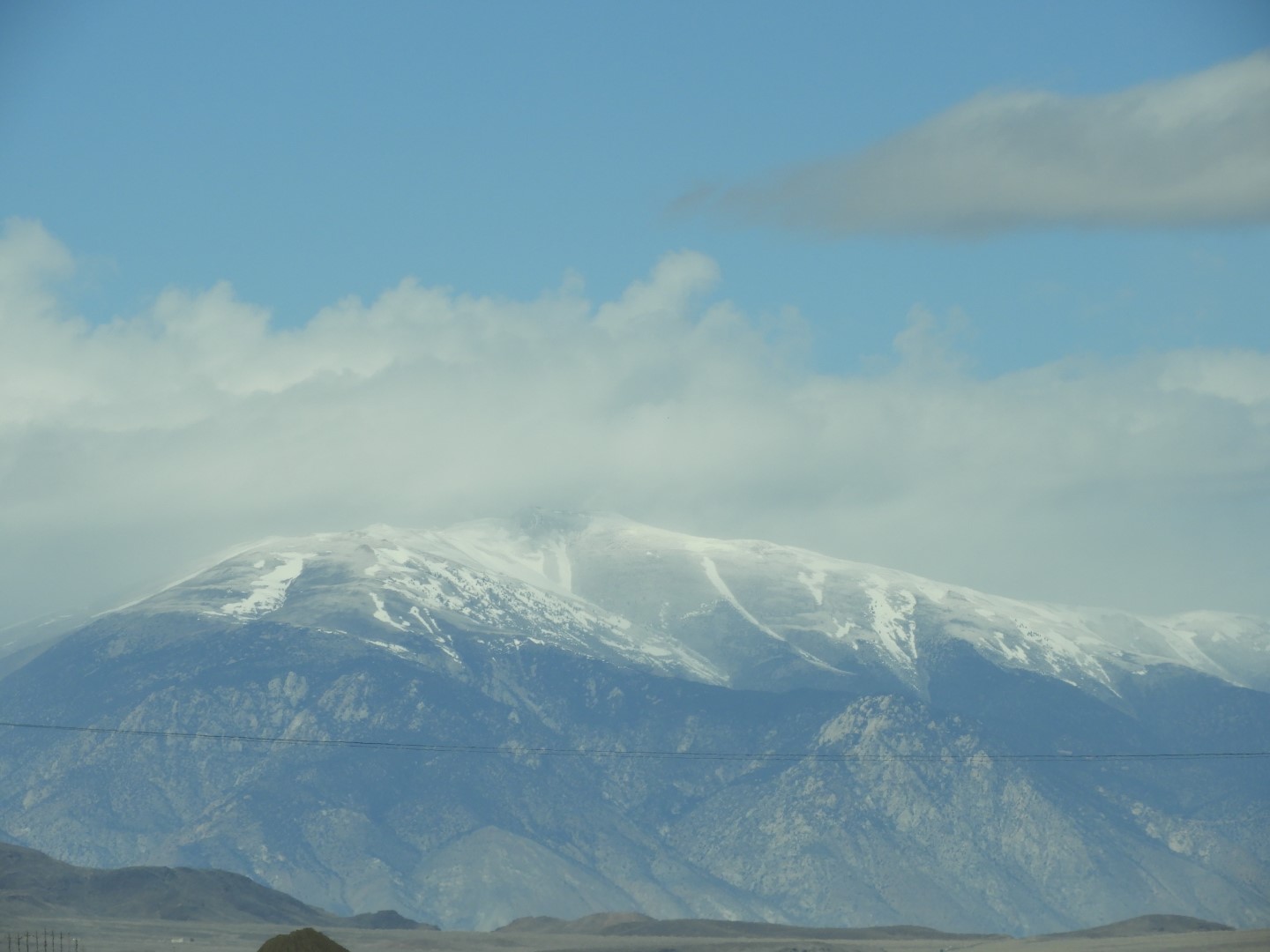 Snowy mountains between Hawthorne and Yerington  5 of 26 (#3096)