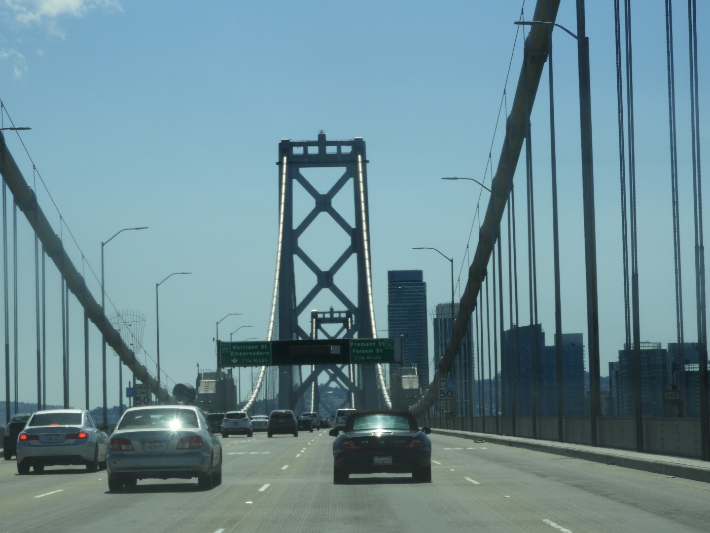 Sites on bridge from Oakland to San Francisco  1 of  7 (#3207)