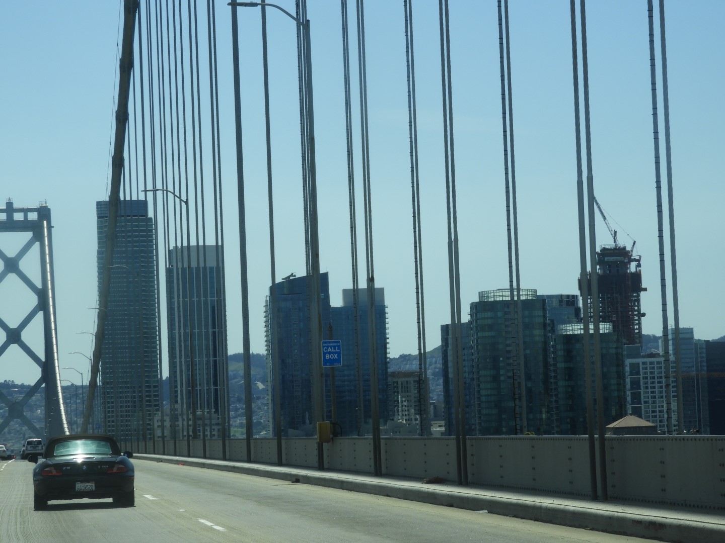 Sites on bridge from Oakland to San Francisco  6 of  7 (#3214)