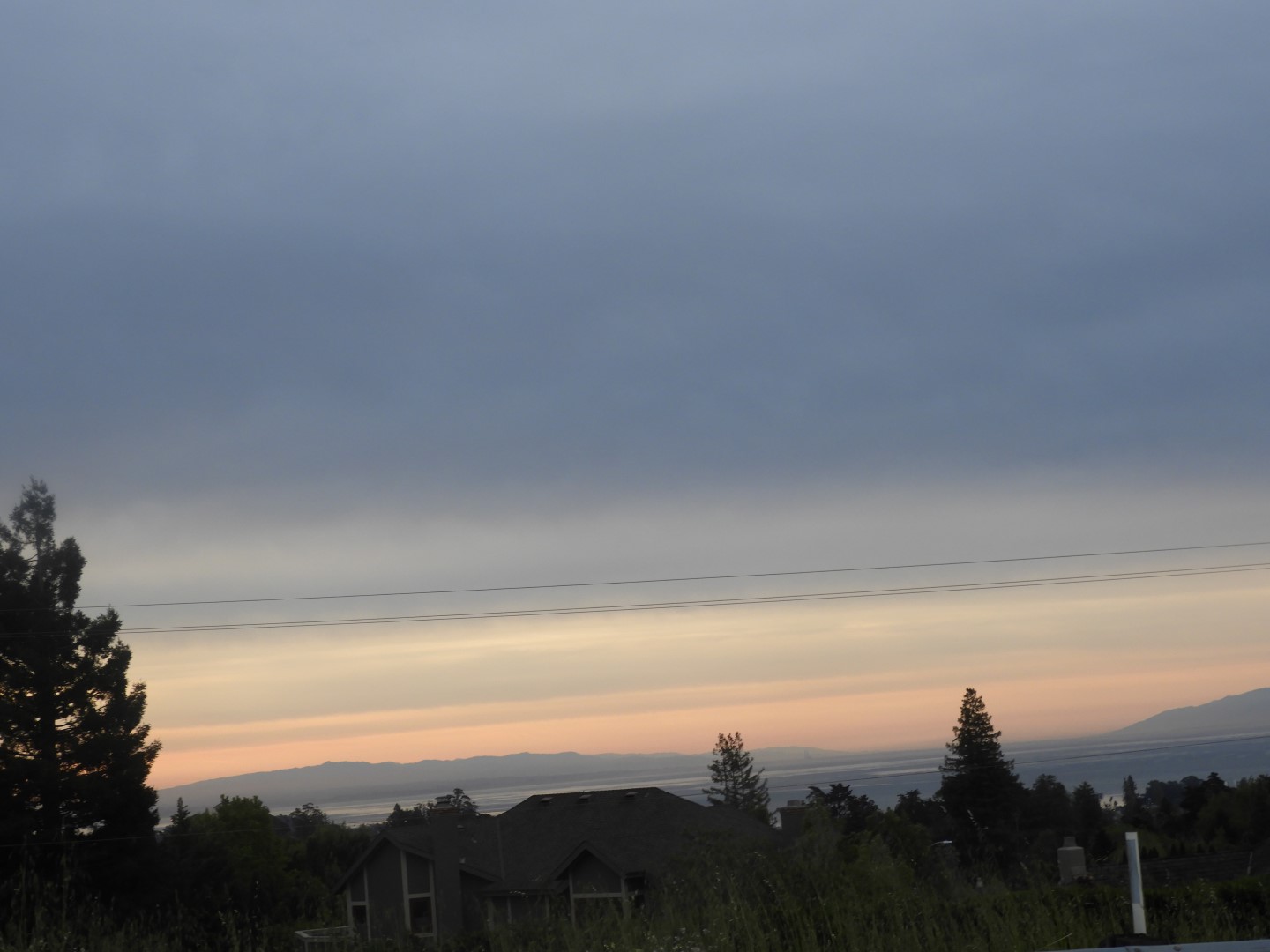 Sunrise on the way to Pinnacles National Park  1 of  3 (#3254)