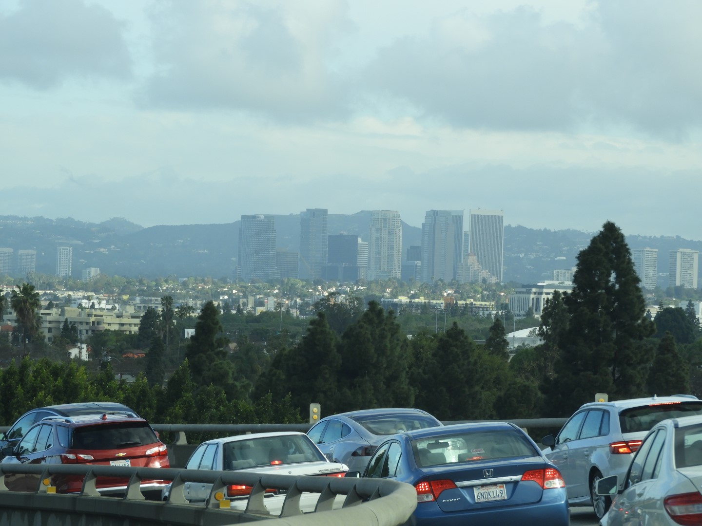 Traffic jam on the way to UCLA  3 of  4 (#3379)