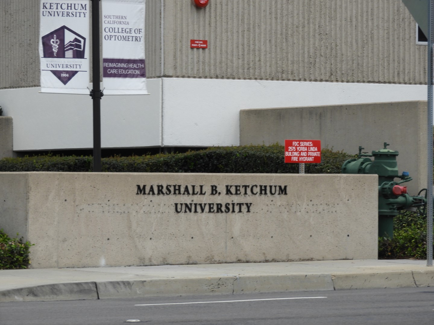 Marshall B Ketchum University across from CSU Fullerton  1 of  2 (#3410)