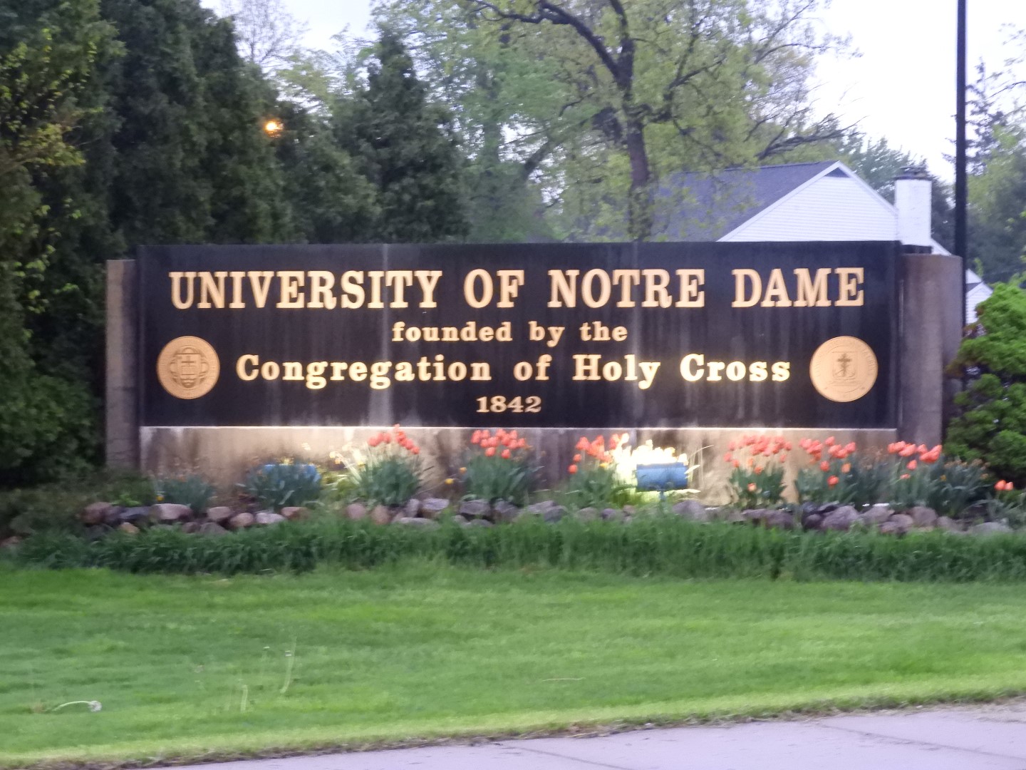 Notre Dame University in South Bend IN  1 of  2 (#4613)