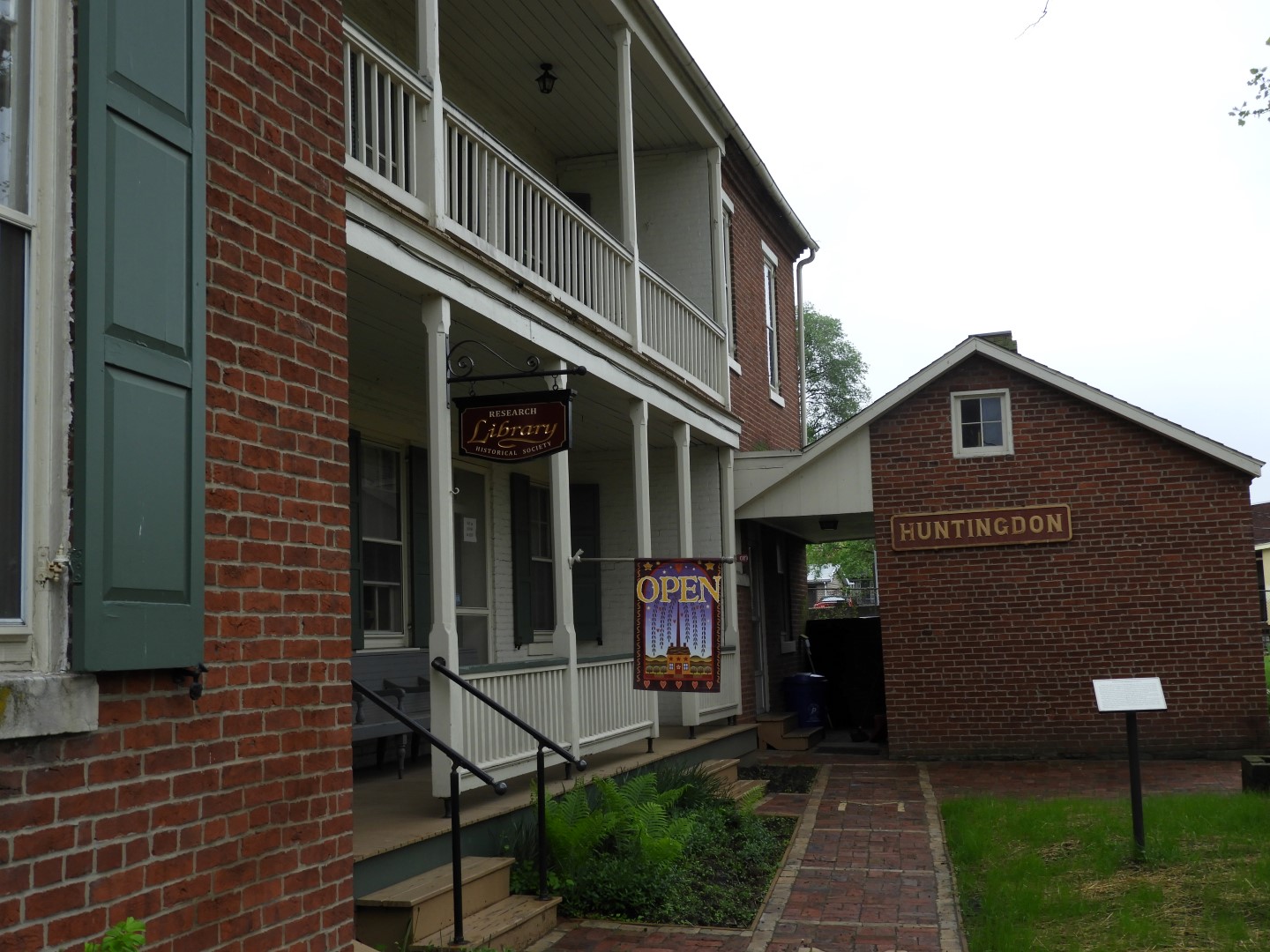 Hhntingdon PA County Historical Society  1 of  2 (#4737)
