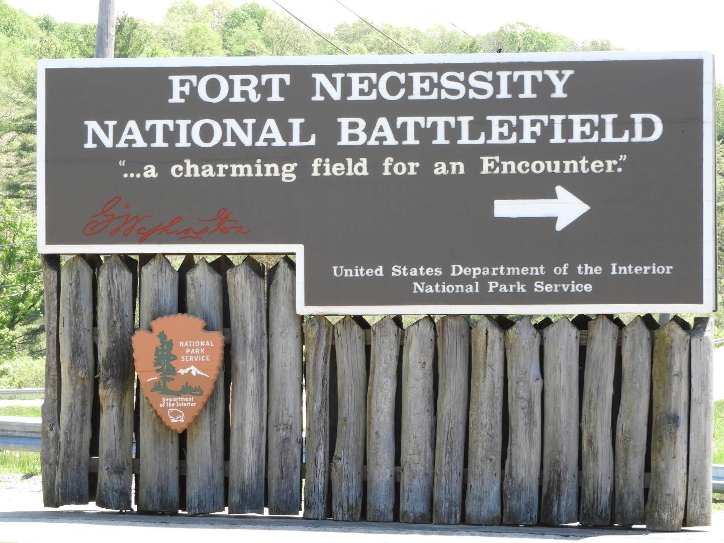 Visitor Center at Ft. Necessity NP near Farmington PA  1 of 23 (#4917)