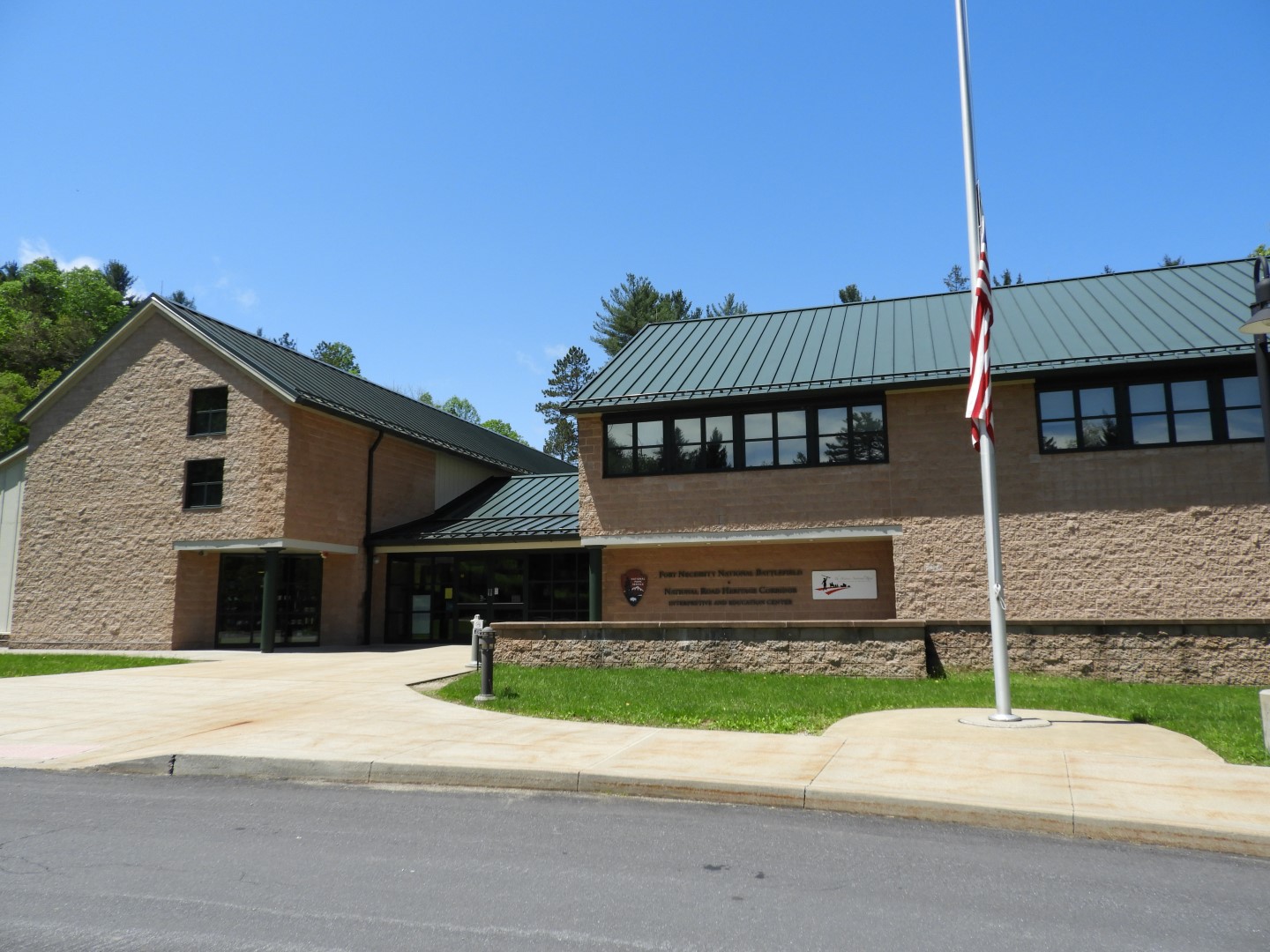 Visitor Center at Ft. Necessity NP near Farmington PA  3 of 23 (#4919)