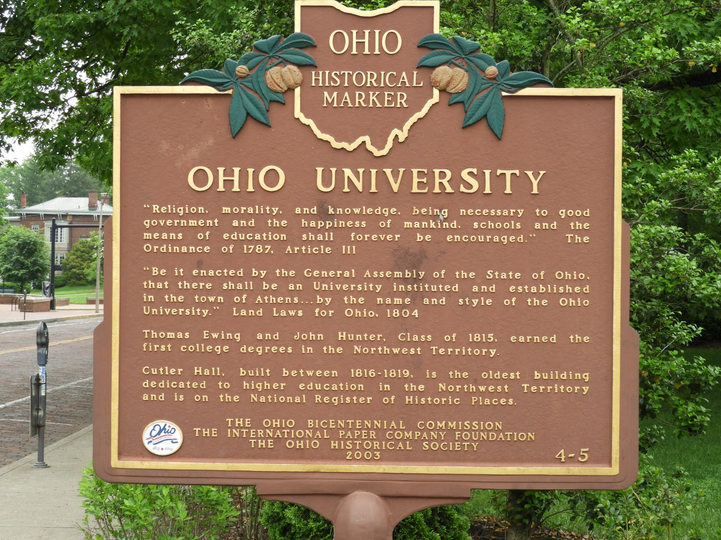 University of Ohio in Athens OH  3 of  9 (#4970)
