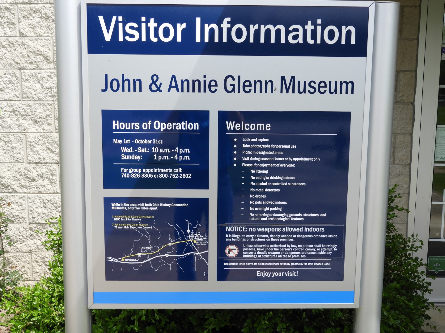 John-Annie Glenn Museum in New Concord OH  3 of  7 (#4986)