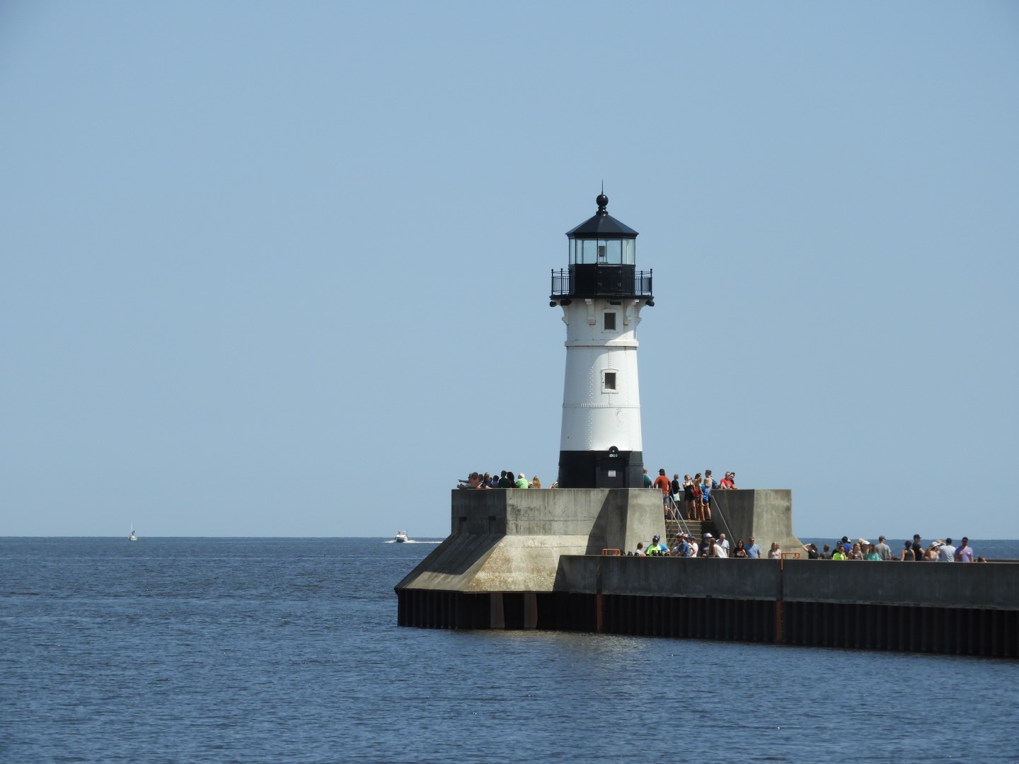 Lake Superior seen from Canal Park in Duluth MN  2 of 28 (#5434)