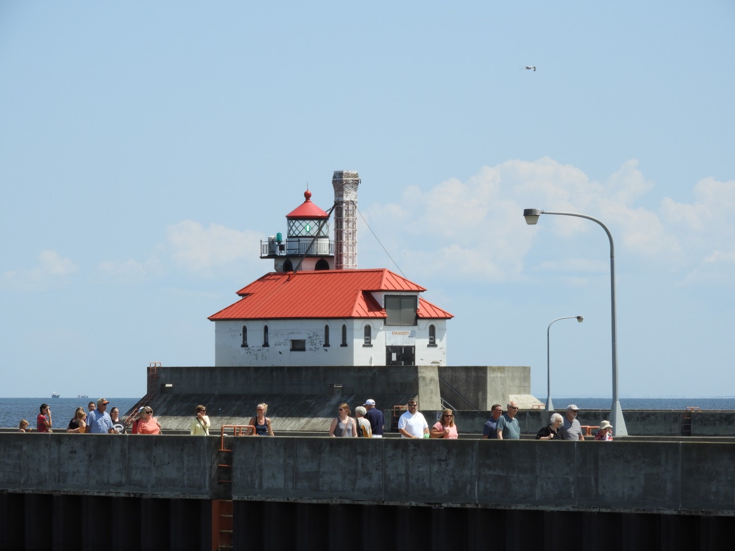 Lake Superior seen from Canal Park in Duluth MN  3 of 28 (#5435)