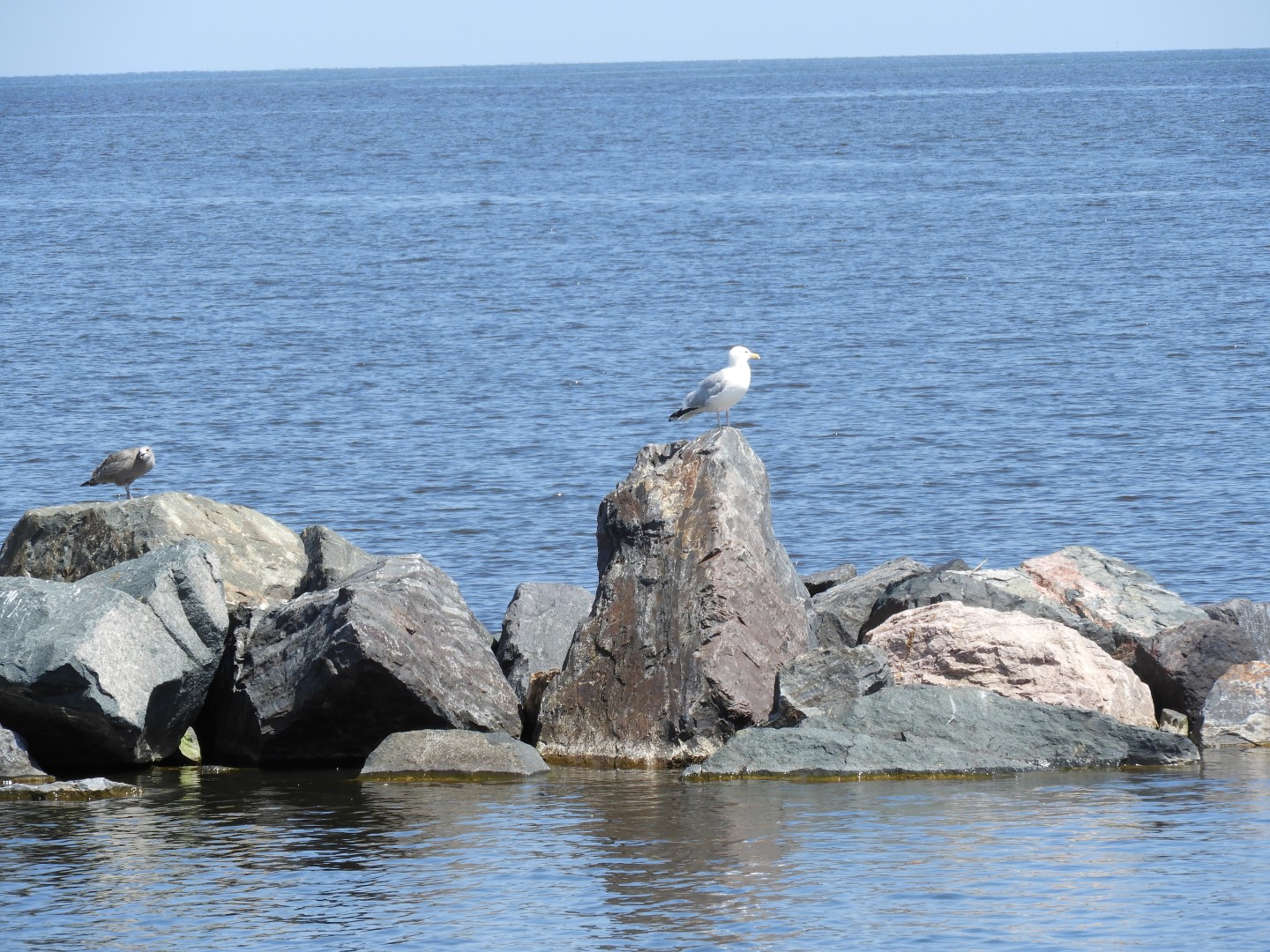 Lake Superior seen from Canal Park in Duluth MN  4 of 28 (#5436)