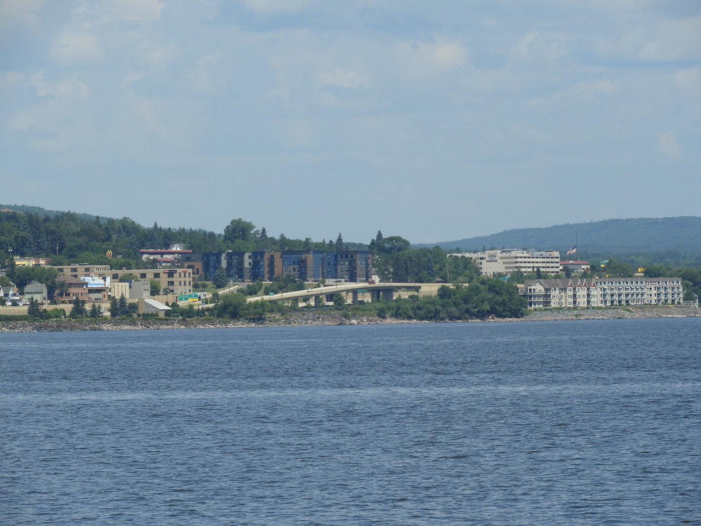 Lake Superior seen from Canal Park in Duluth MN 13 of 28 (#5445)