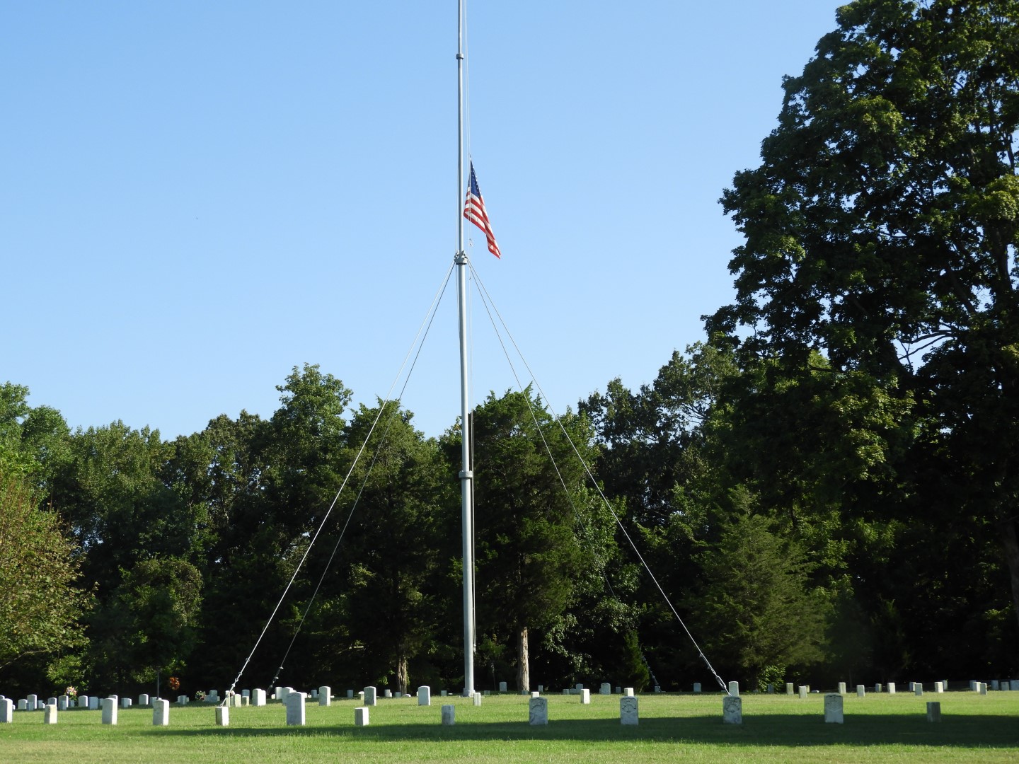 (in August) Ft. Donelson National Cemetery near Dover TN  6 of  8 (#5666)