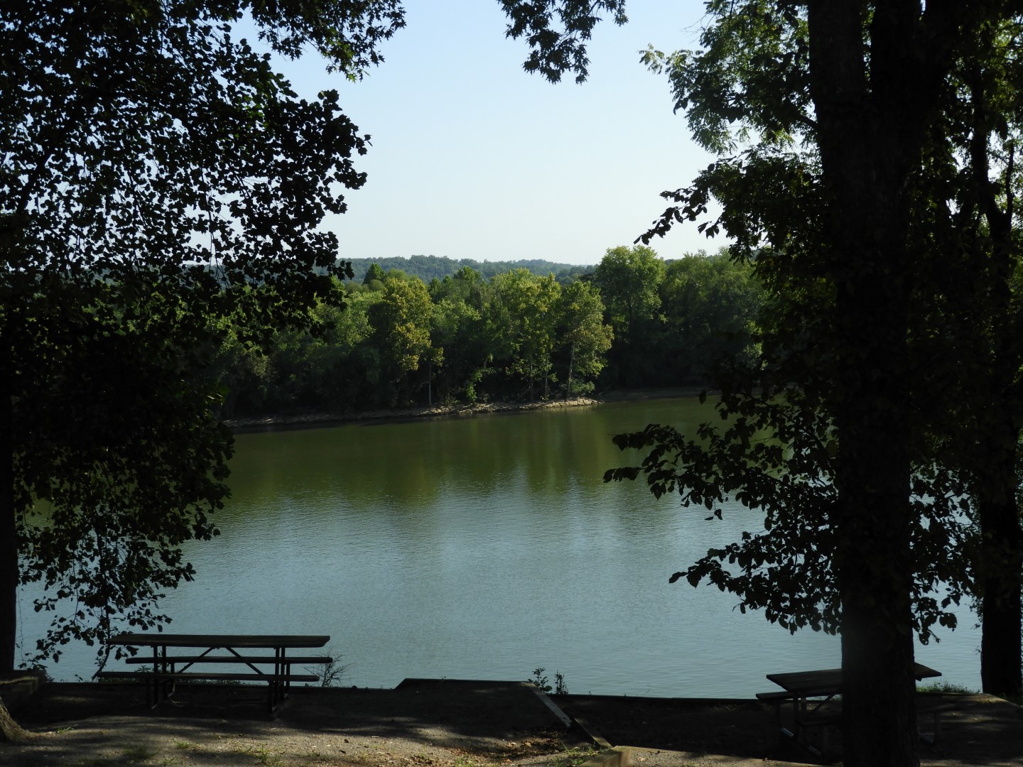 (in August) Ft. Donelson National Battlefield and River near Dover TN  3 of 25 (#5673)