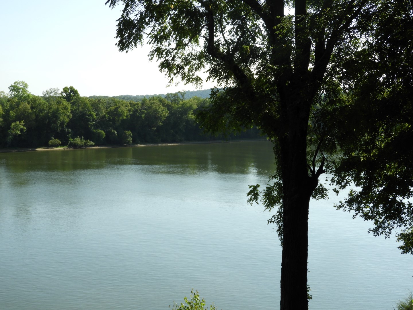 (in August) Ft. Donelson National Battlefield and River near Dover TN  4 of 25 (#5674)