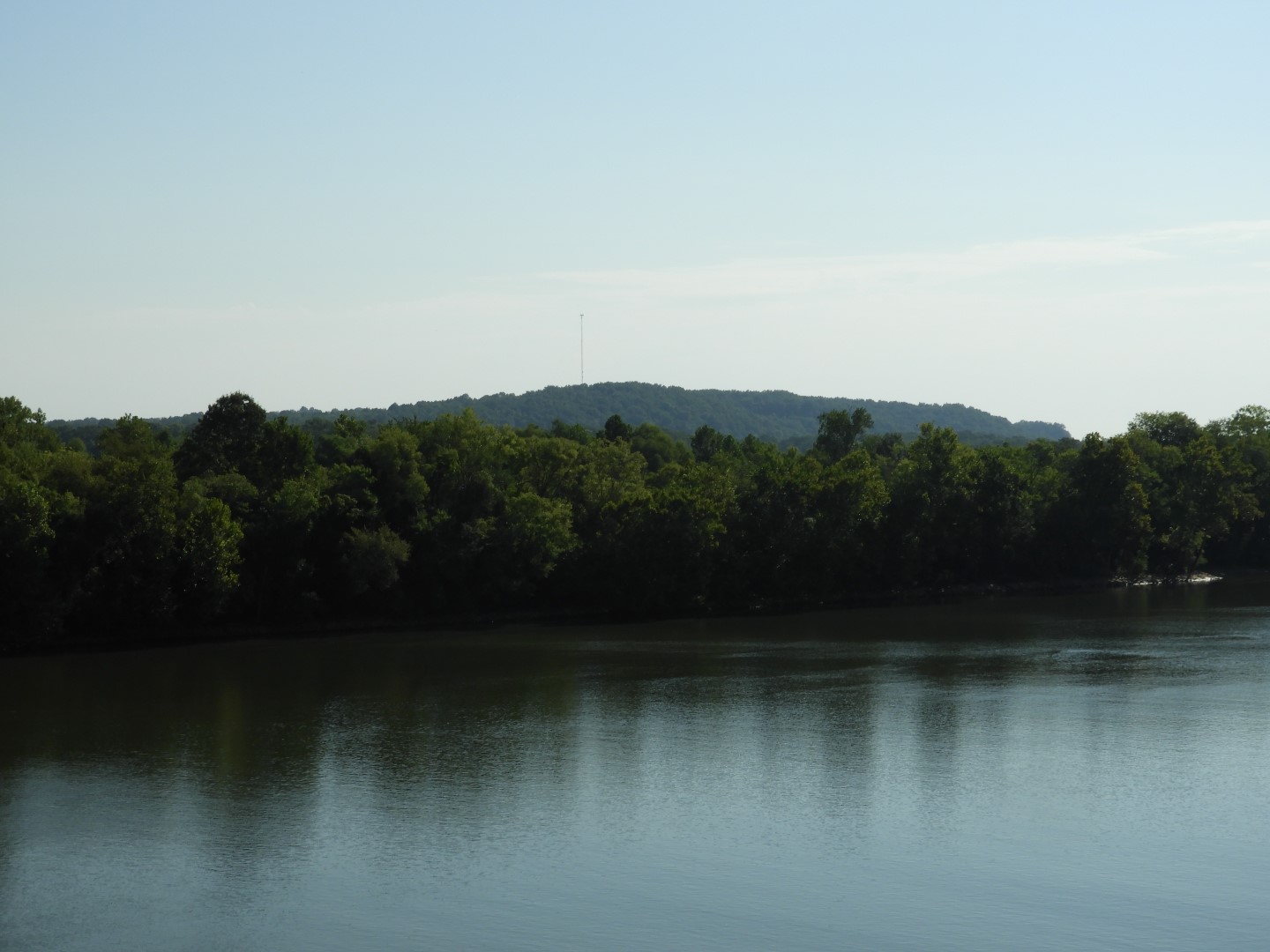 (in August) Ft. Donelson National Battlefield and River near Dover TN 16 of 25 (#5686)