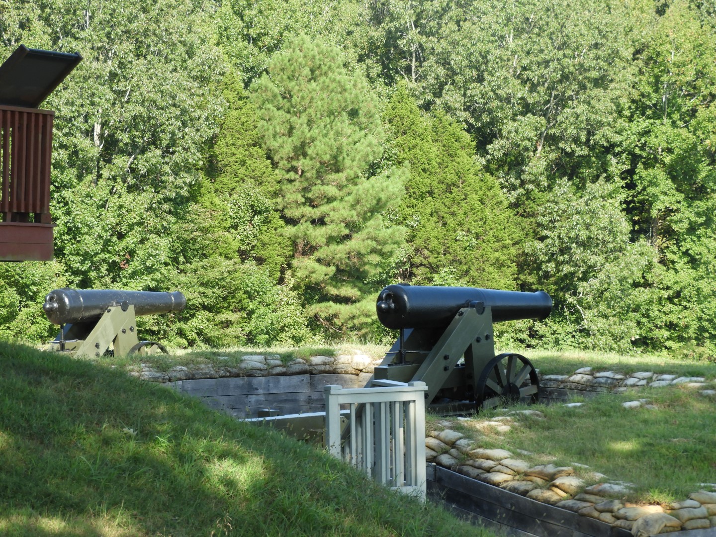 (in August) Ft. Donelson National Battlefield and River near Dover TN 17 of 25 (#5687)