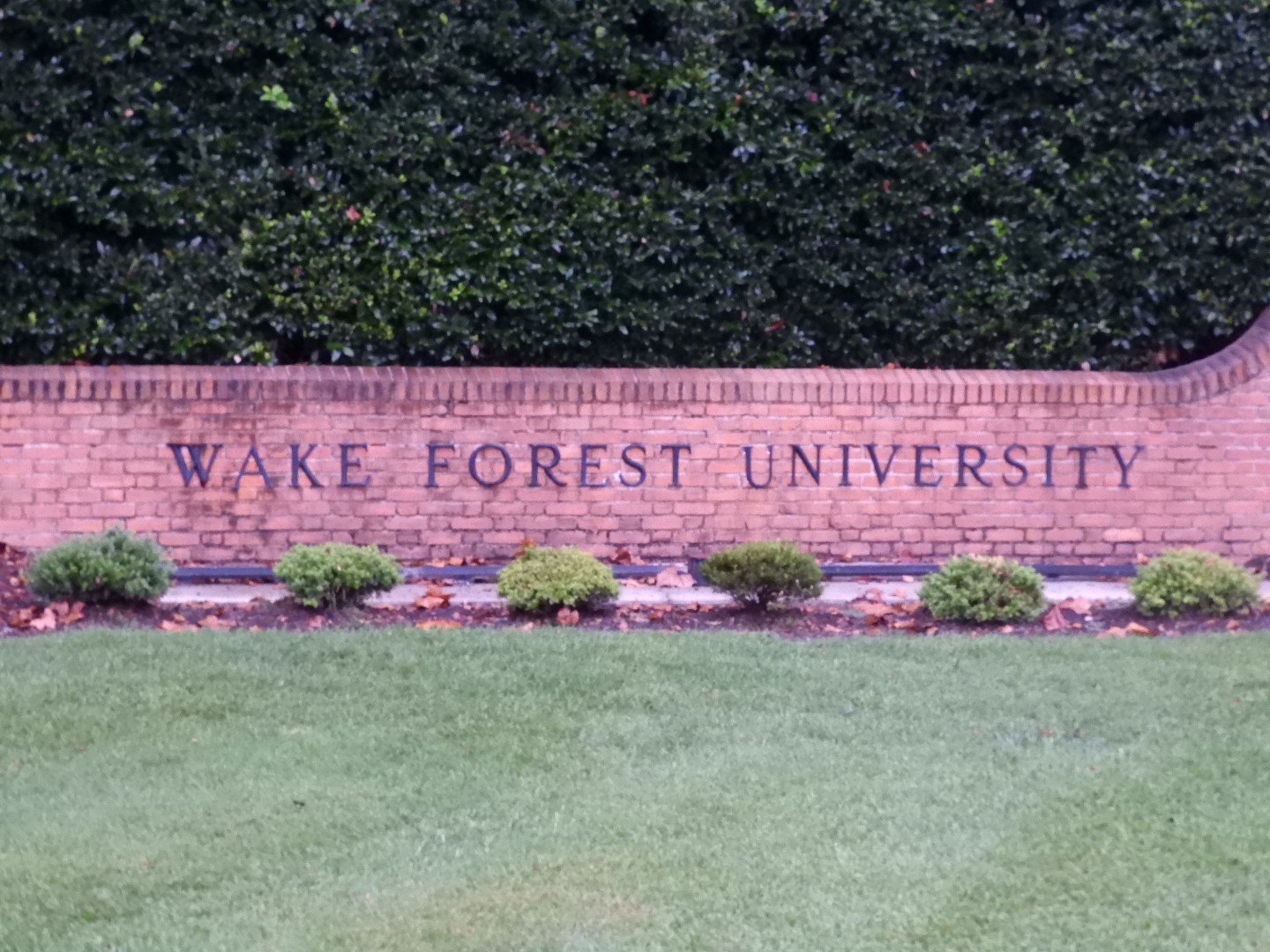 Wake Forest University in Winston-Salem NC  7 of  8 (#5889)