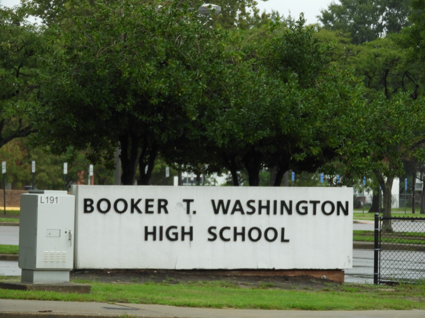 Booker T Washington High School in Norfolk VA (his name is THE coolest name of all!!)  1 of  2 (#6035)