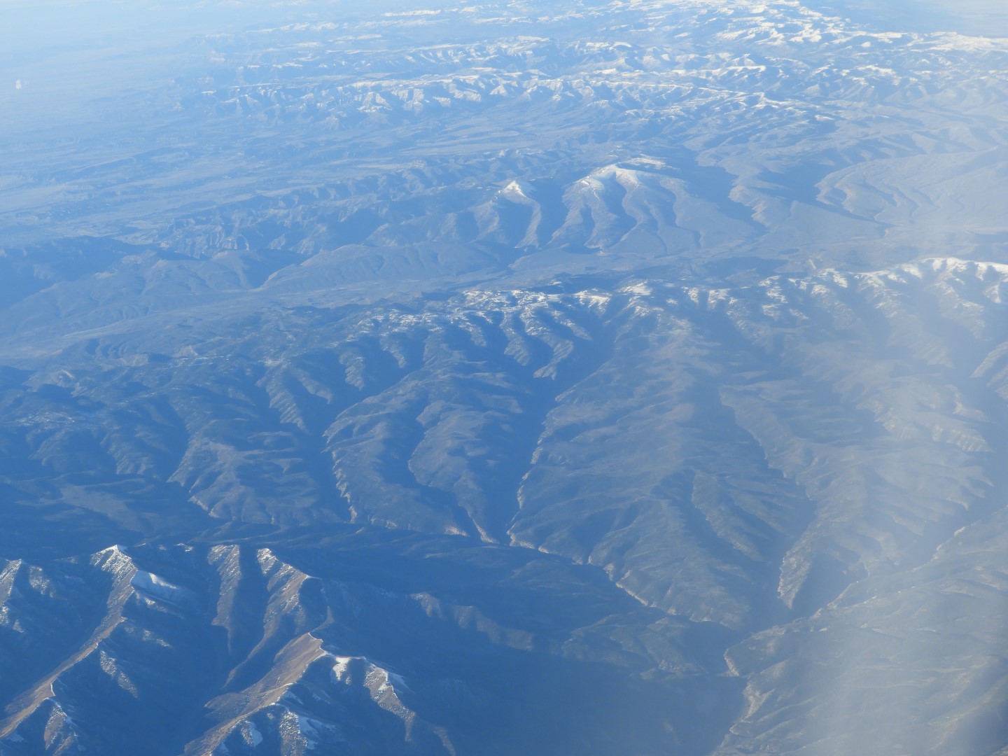 Rocky Mountains of Utah from the air  4 of 12 (#6458)