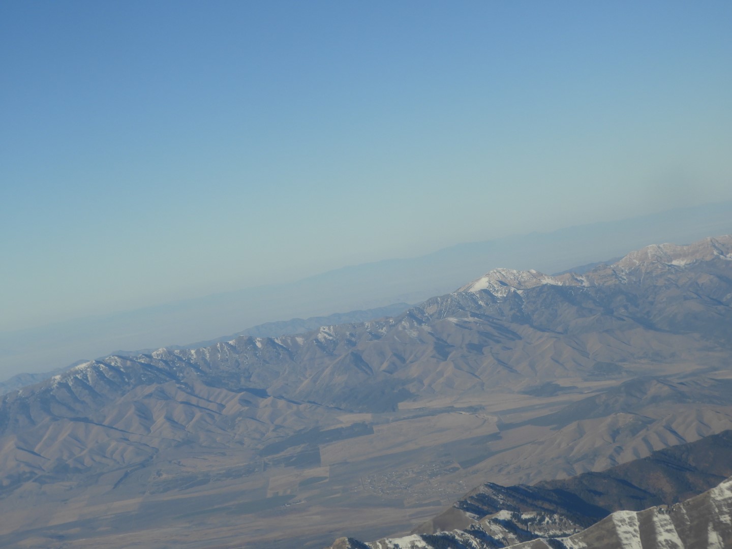 Rocky Mountains of Utah from the air  6 of 12 (#6460)