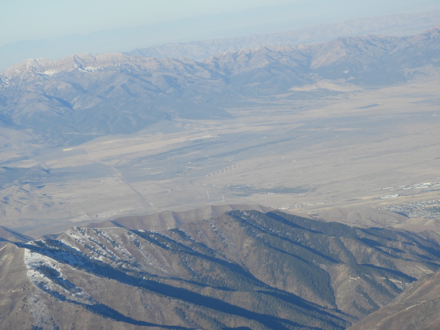 Rocky Mountains of Utah from the air  9 of 12 (#6463)