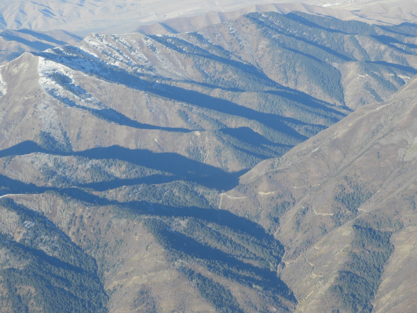 Rocky Mountains of Utah from the air 10 of 12 (#6464)