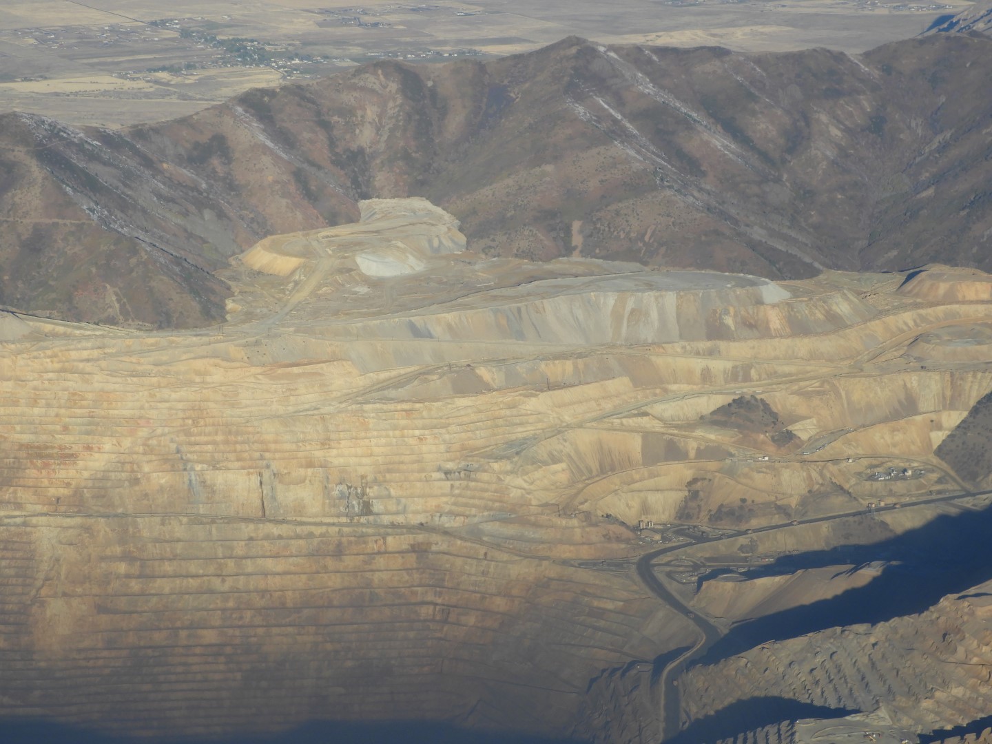 Rocky Mountains of Utah from the air 11 of 12 (#6465)