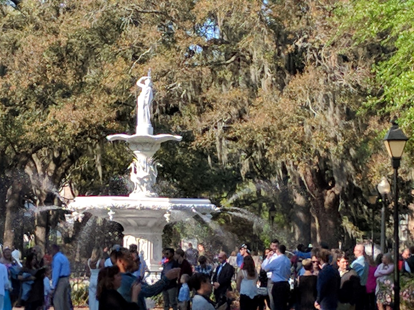 Forsyth Park in Savannah  1 of  4 (phone camera)