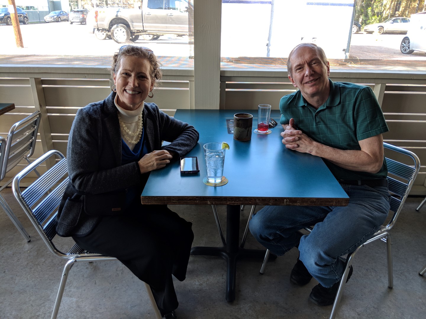 At the Bull Street Taco Restaurant in Savannah  1 of  2 (phone camera)