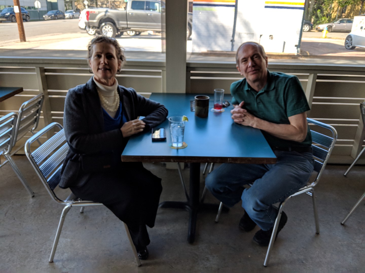 At the Bull Street Taco Restaurant in Savannah  2 of  2 (phone camera)