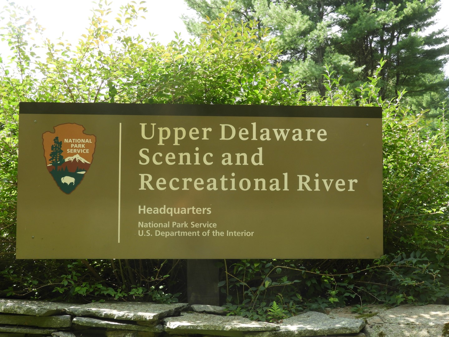 Upper Delaware River Scenic and Recreational National River Visitor Center near Narrowsburg NY 1 of  4 (#0104)