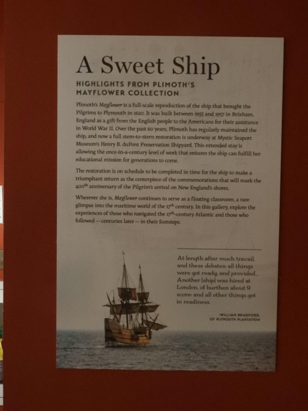 Plimouth Plantation - Visitor Center 23 of 35 (#0355)