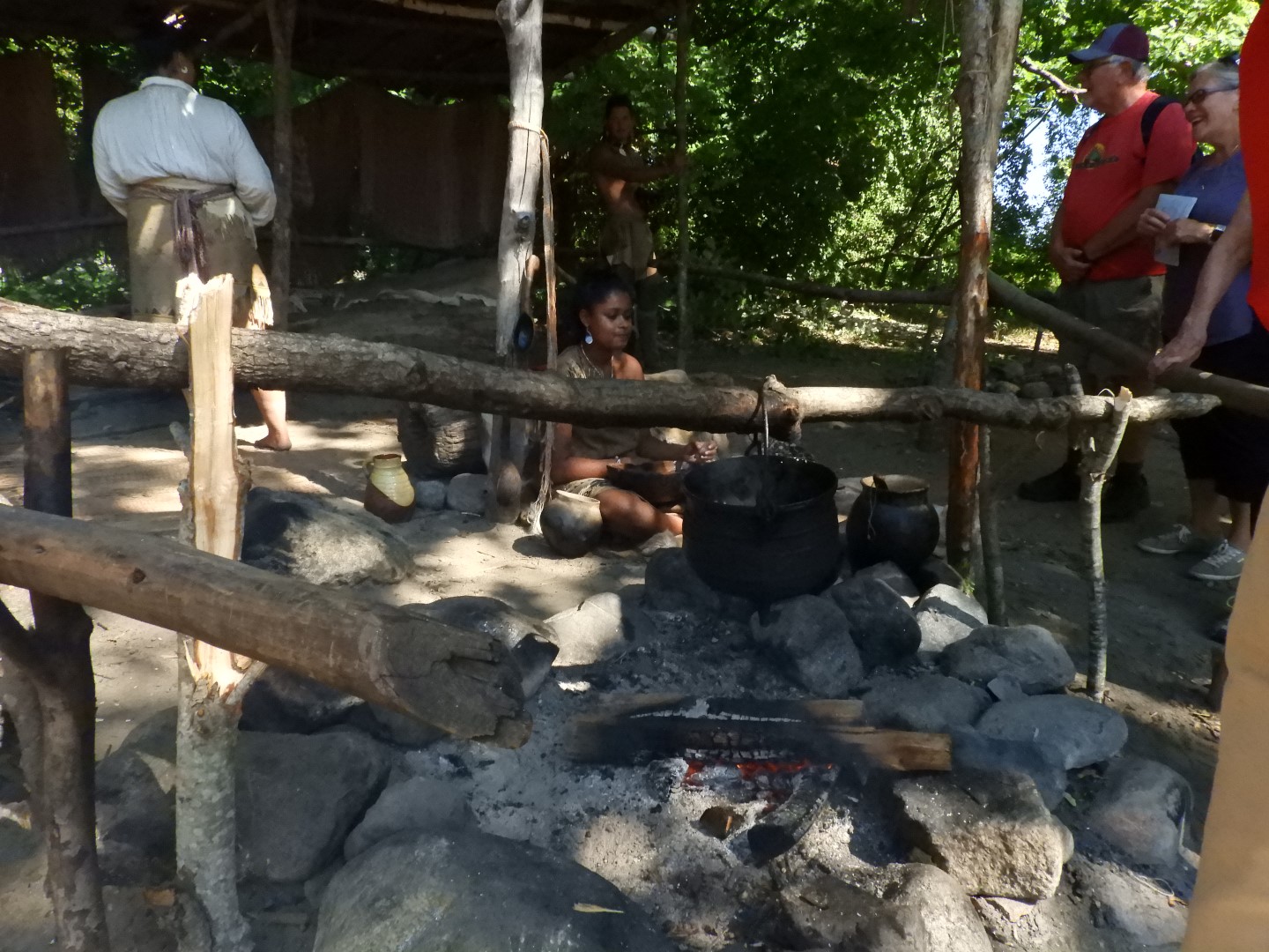 Plimouth Plantation - Wampanoag Homesite 13 of 23 (#0380)