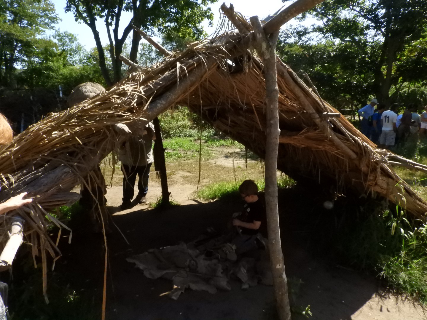 Plimouth Plantation - Wampanoag Homesite 19 of 23 (#0386)