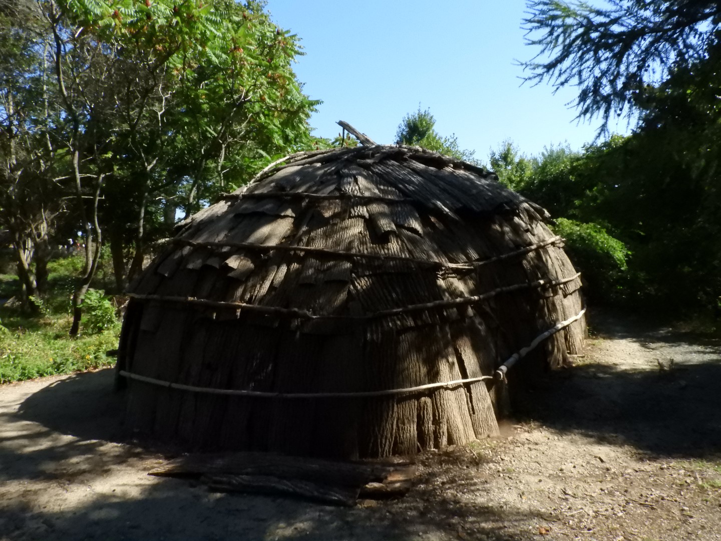 Plimouth Plantation - Wampanoag Homesite 21 of 23 (#0388)