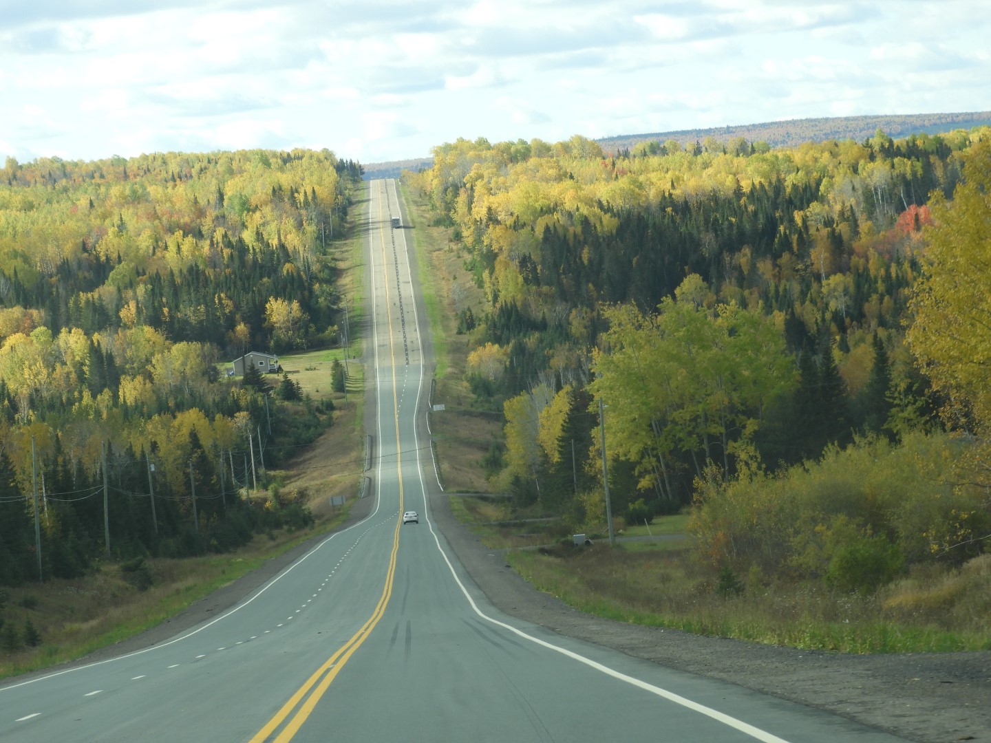 Scenery in northern New Brunswick CN 16 of 25 (#0707)