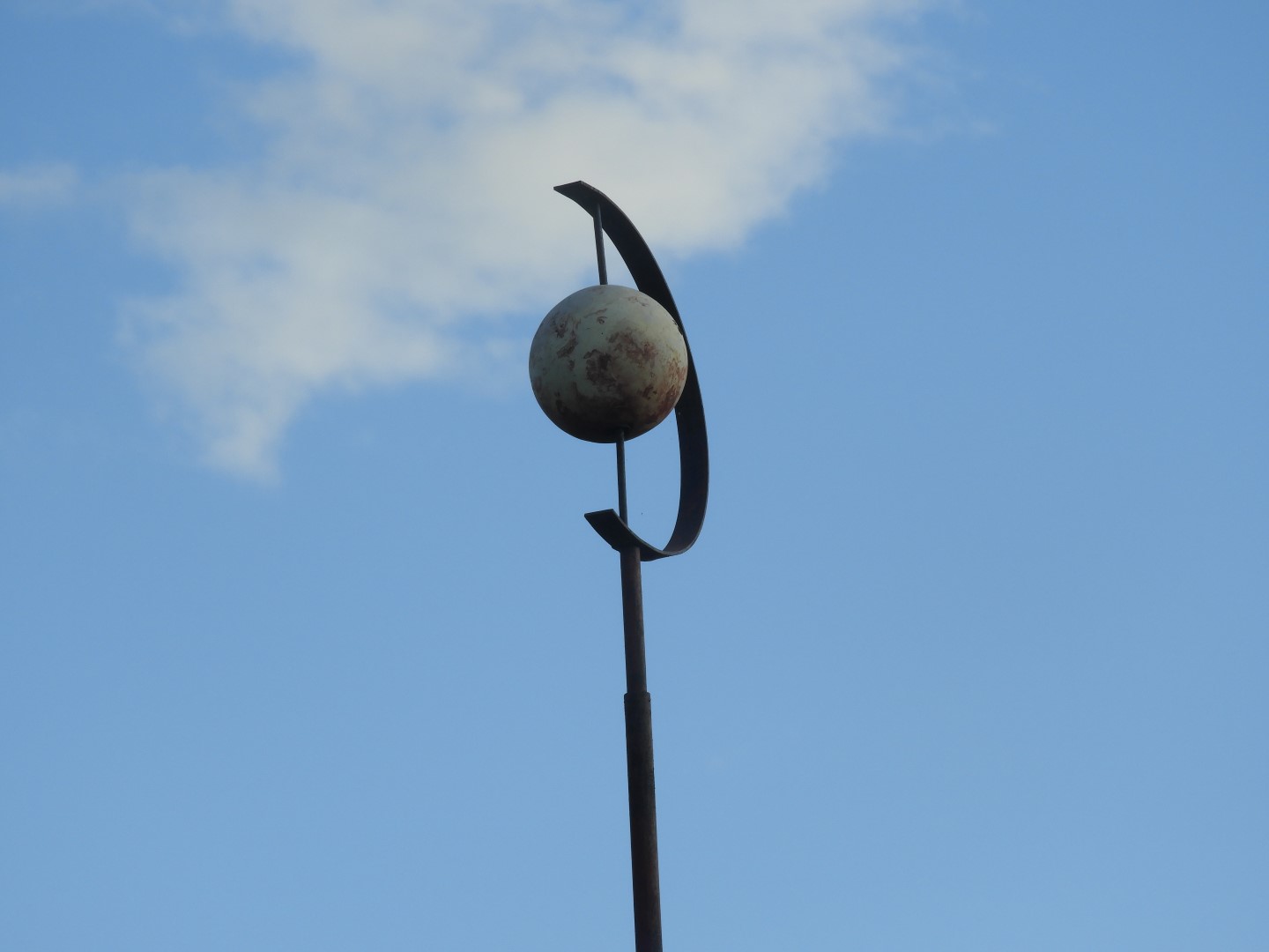 Venus and Earth of the Maine Solar System Scaled Model 4 of  8 (#0758)