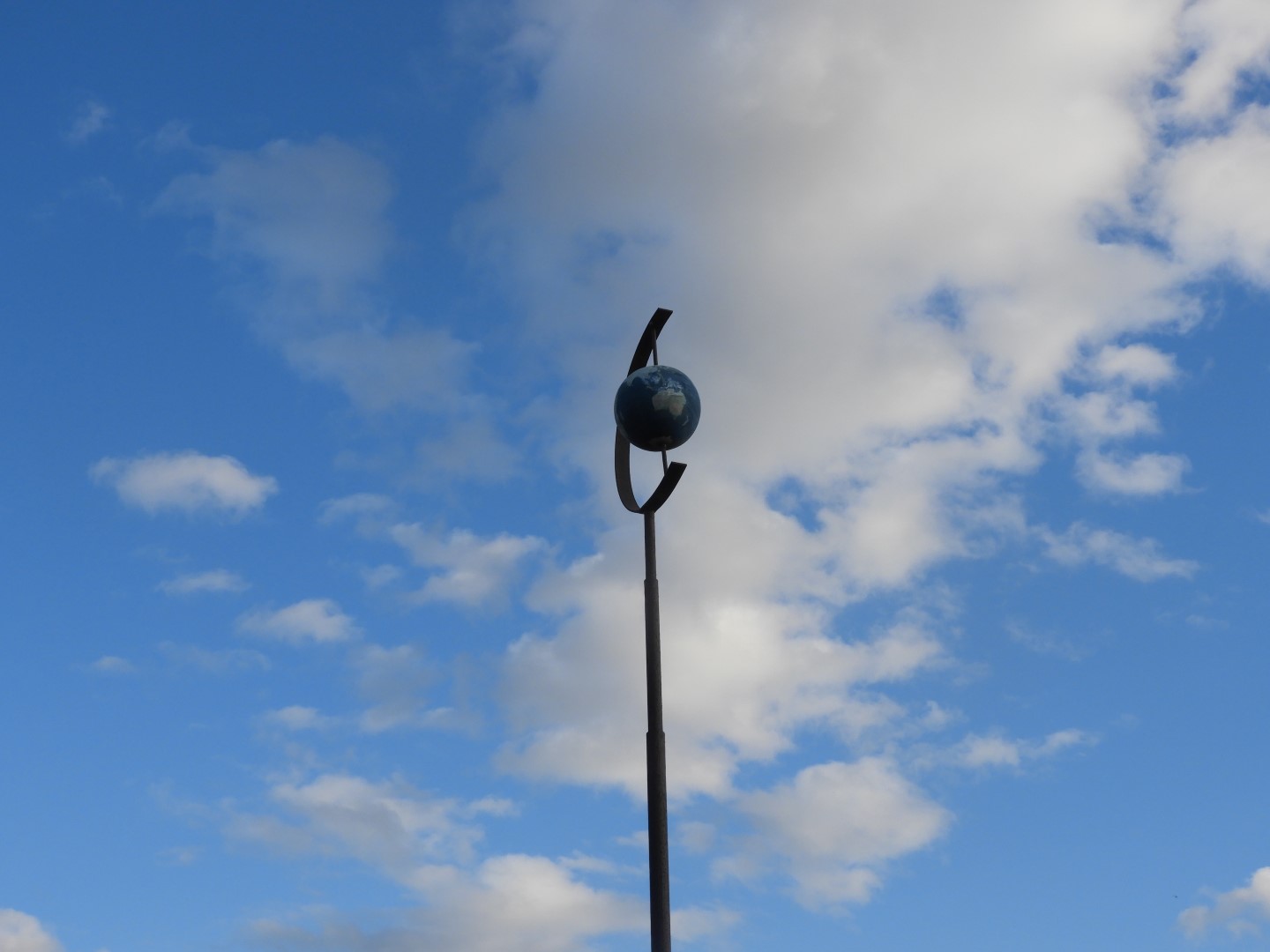 Venus and Earth of the Maine Solar System Scaled Model 7 of  8 (#0761)