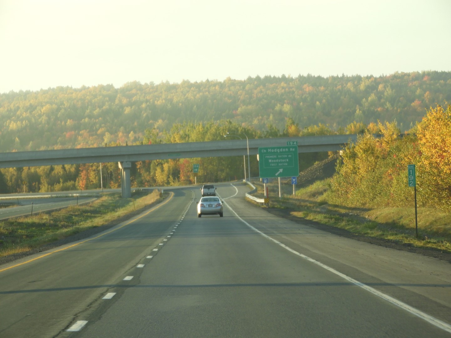 Scenery in northern New Brunswick CN  2 of 17 (#0768)