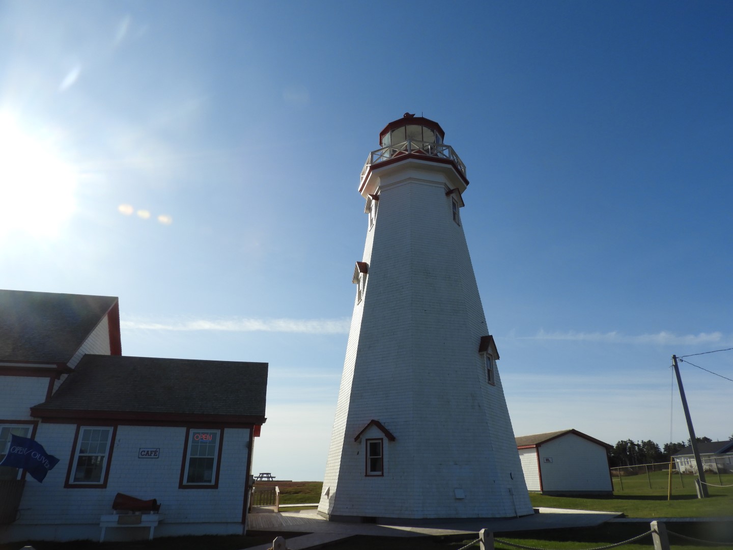 East Point Lilghthouse on Prince Edward Island CN 1 of  2 (#0862)
