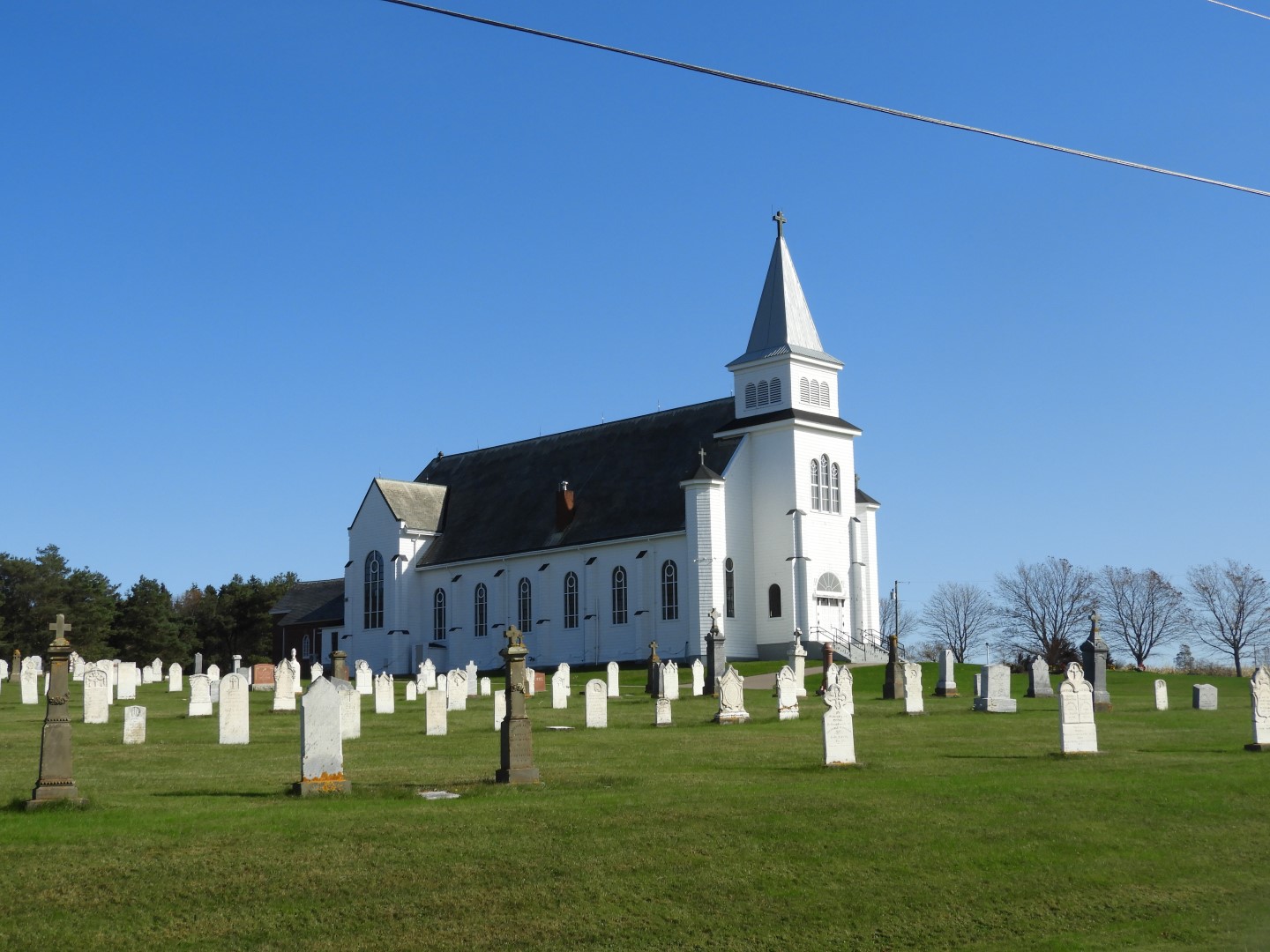 Church near Greenwich National Park on Prince Edward Island CN 2 of  4 (#0882)