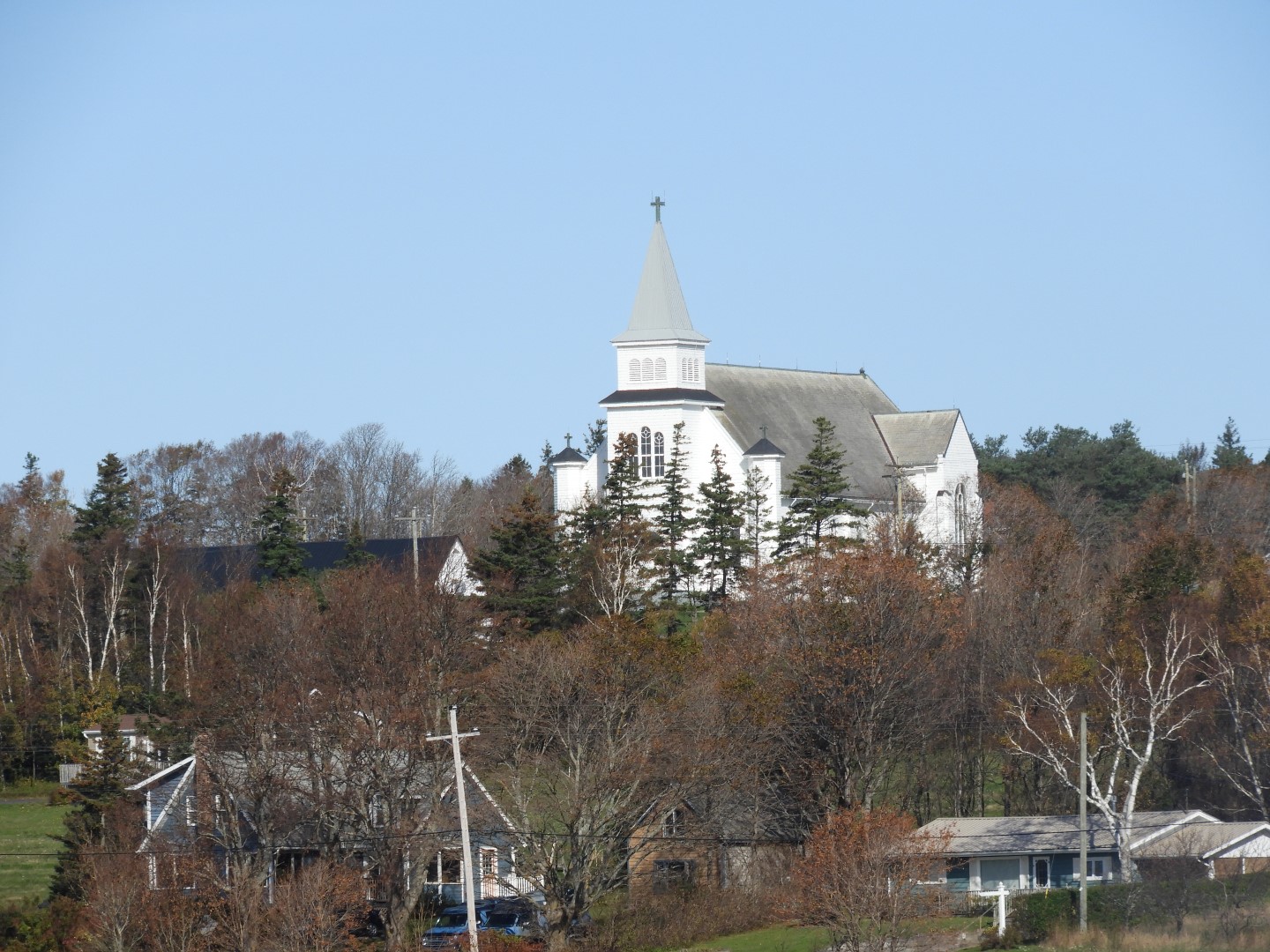 Church near Greenwich National Park on Prince Edward Island CN 4 of  4 (#0884)