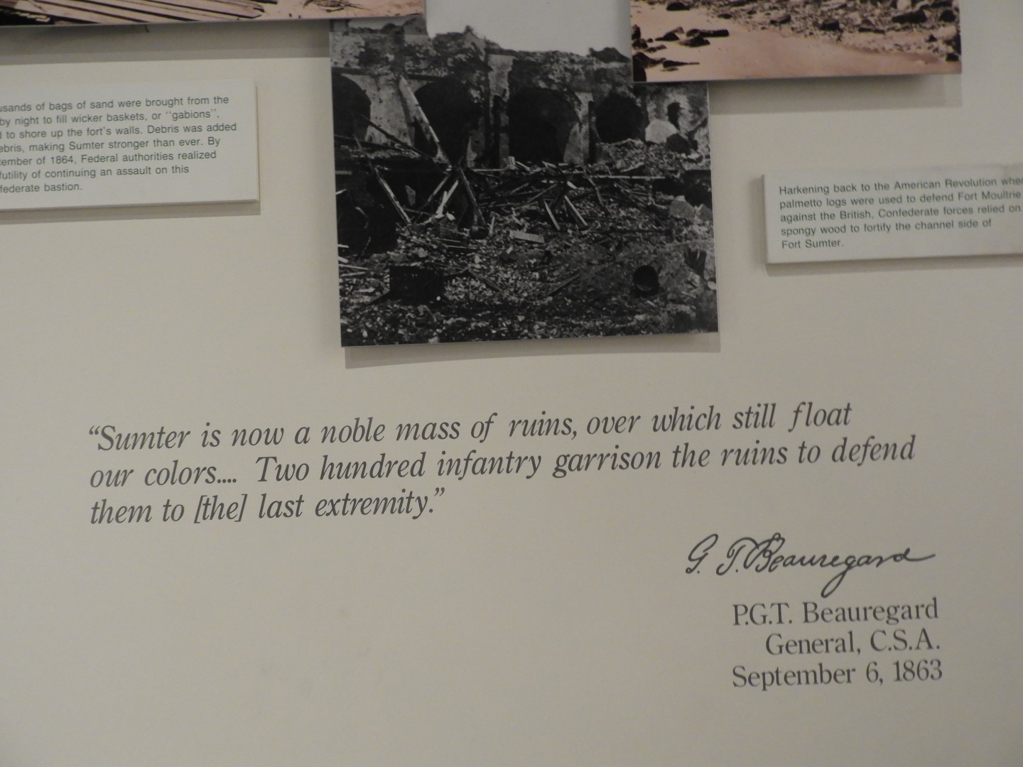 Museum at Fort Sumter National Historic Site SC 7 of  9 (#6680)