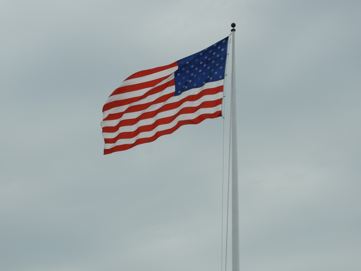 Flag raising ceremony at Fort Sumter National Historic Site SC 10 of 16 (#6692)