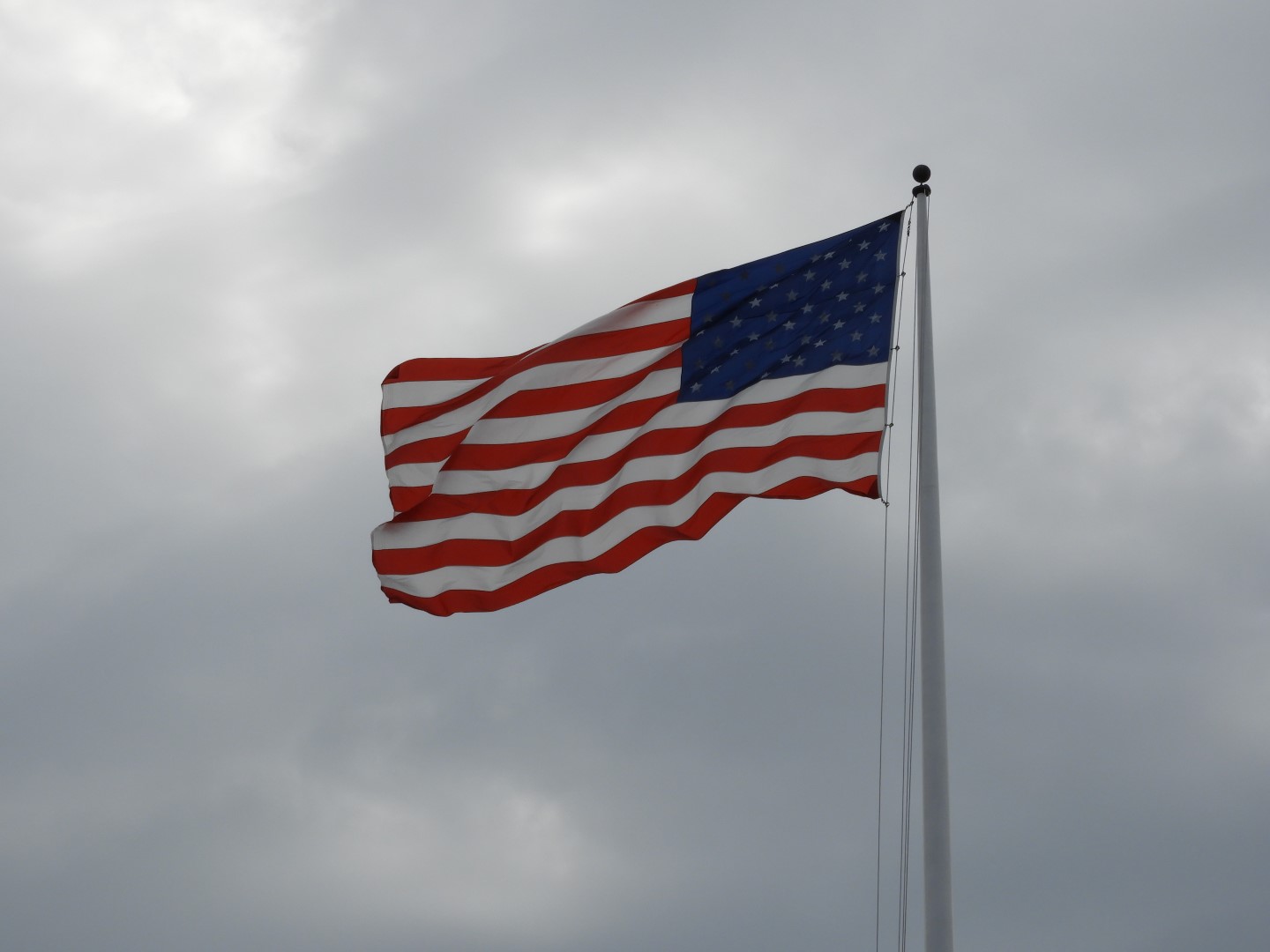 Flag raising ceremony at Fort Sumter National Historic Site SC 13 of 16 (#6697)