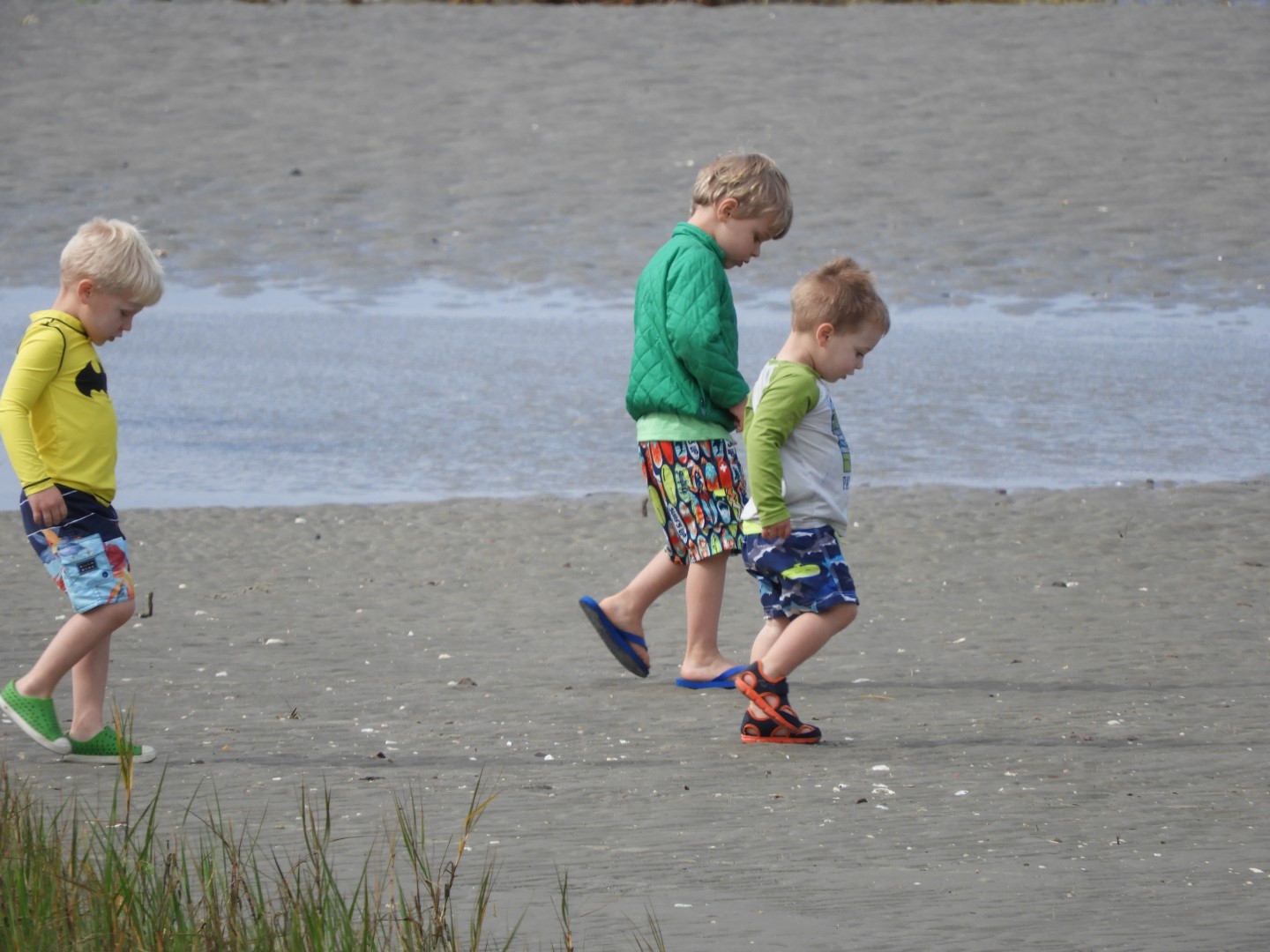 Low-tide sand bars area at Fort Sumter National Historic Site SC 17 of 37 (#6714)